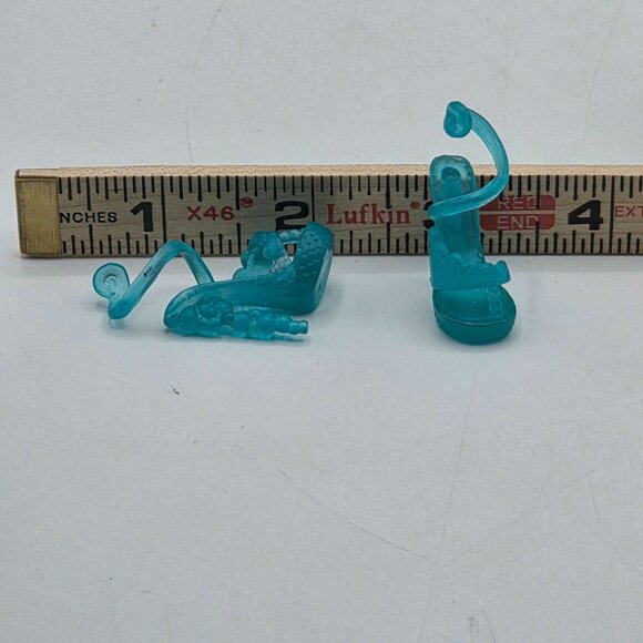 Monster High Lagoona Blue Skull Shores Heels Sandals Shoes - Picture 3 of 3